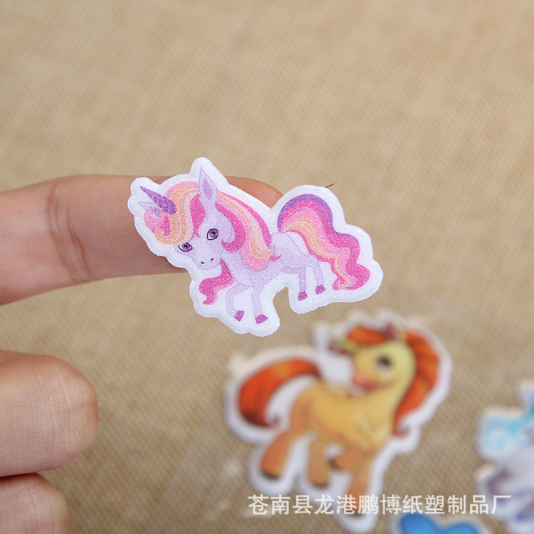 PVC不干胶标签定 做广告不干胶商标创意标签贴卡通贴纸可加印logo