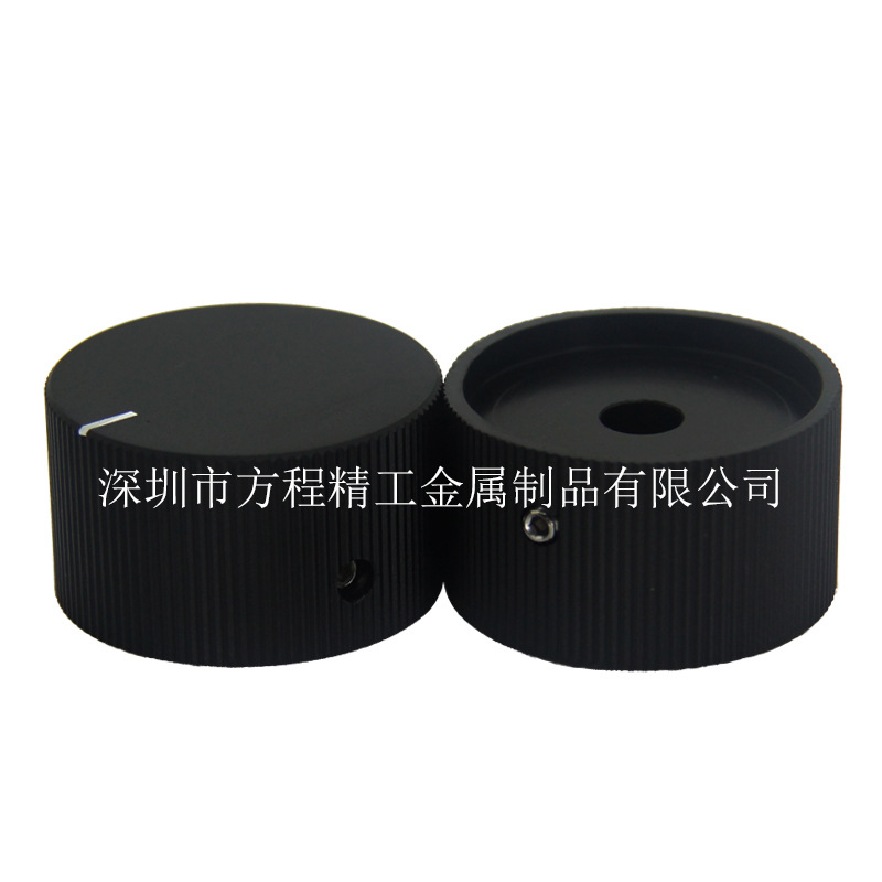 厂家直销全铝旋钮直径40x23x8电子设备仪器仪表音响音量调节旋钮