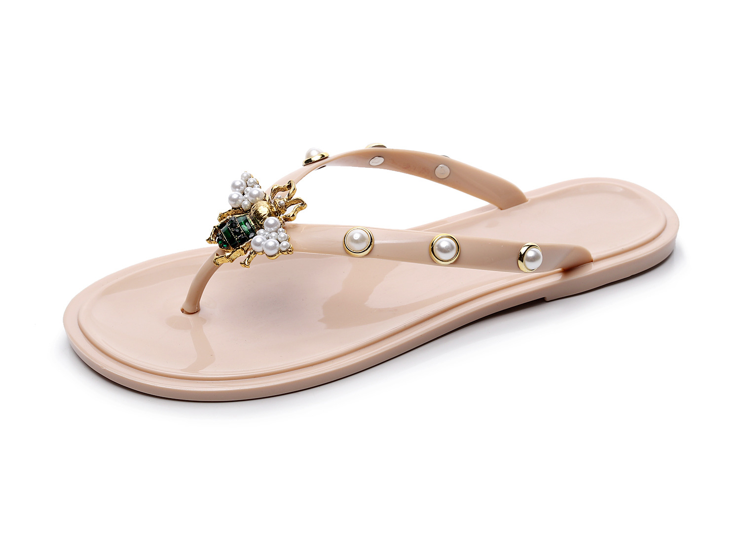 Stazione indipendente transfrontaliera taglie forti all'ingrosso Wish Sandali moda estivi da donna Craft Little Bee Herringbone_voghion.com