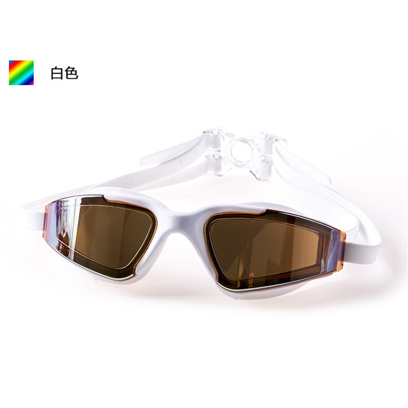 High -quality electroplating large frame swimming mirror men and…