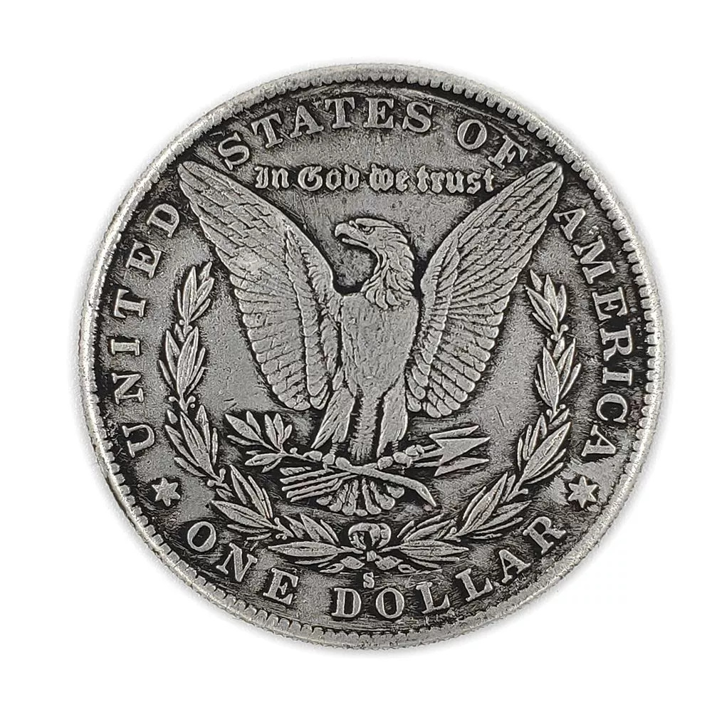 С 1978 по 1921 год, двадцать восьмой годовой номер производителя монеты Morgan Silver доллар США