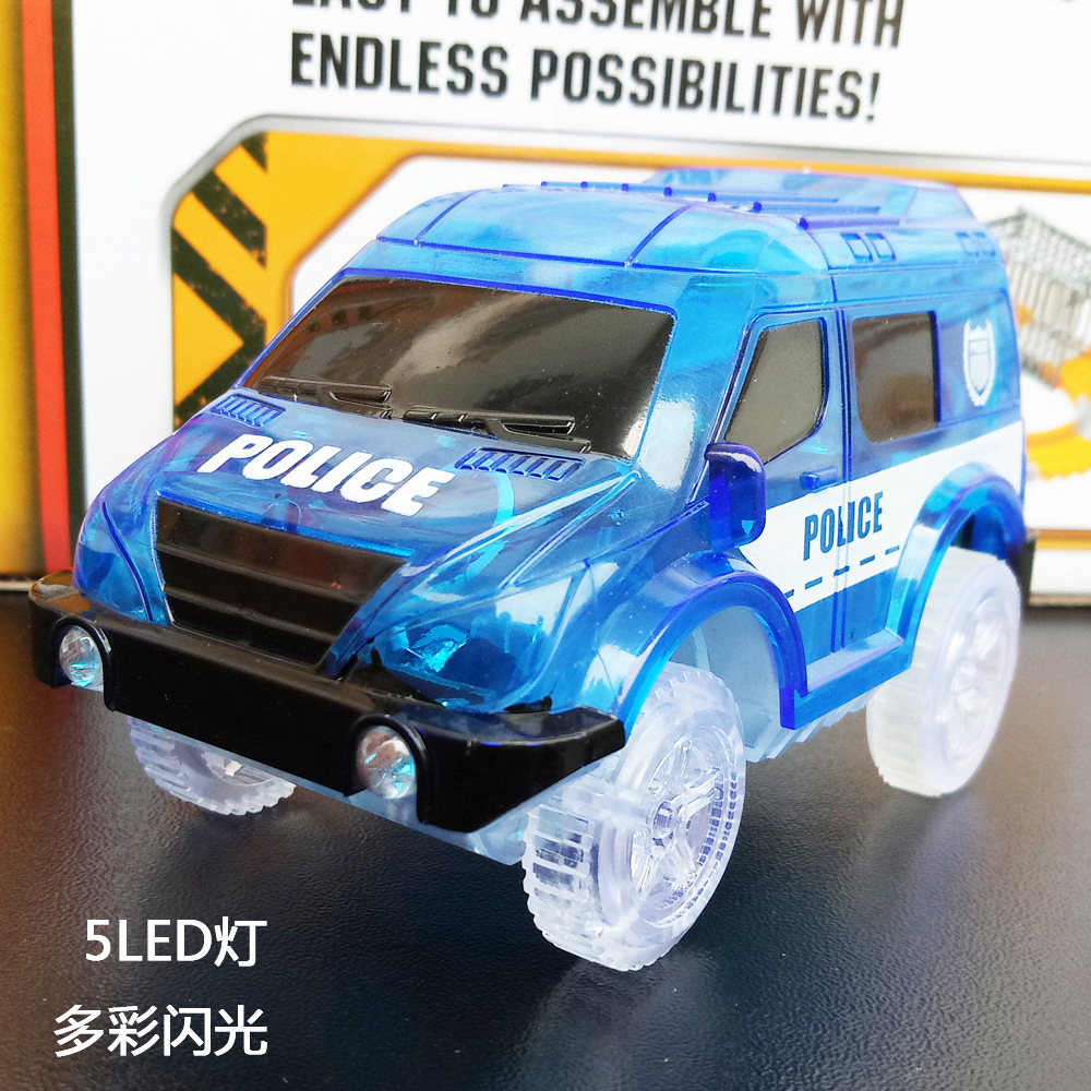 蓝色警车