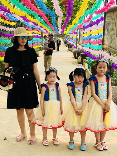 Dropshipping Halloween 2019 new children's clothing Snow White girls performance dress skirt children's dress