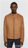 2019 New fall za Suede Jacket Stand collar Self cultivation Youth Large Europe and America Trend men's wear coat Foreign trade