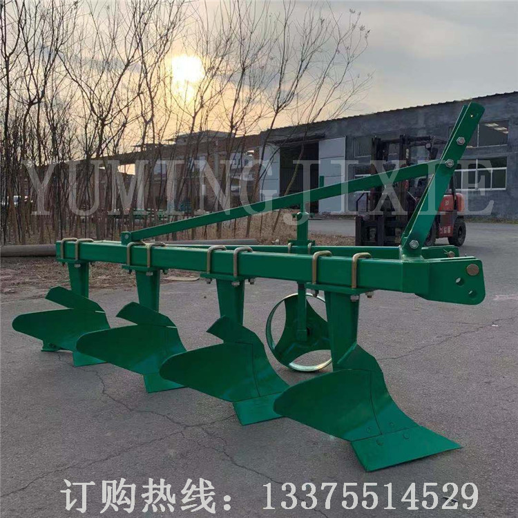 厂家悬挂三铧犁1L-425钢板犁定制各种型号耕地犁 翻耕犁农用