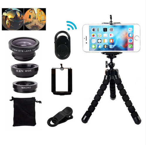 Mobile phone sponge octopus tripod Bluet...