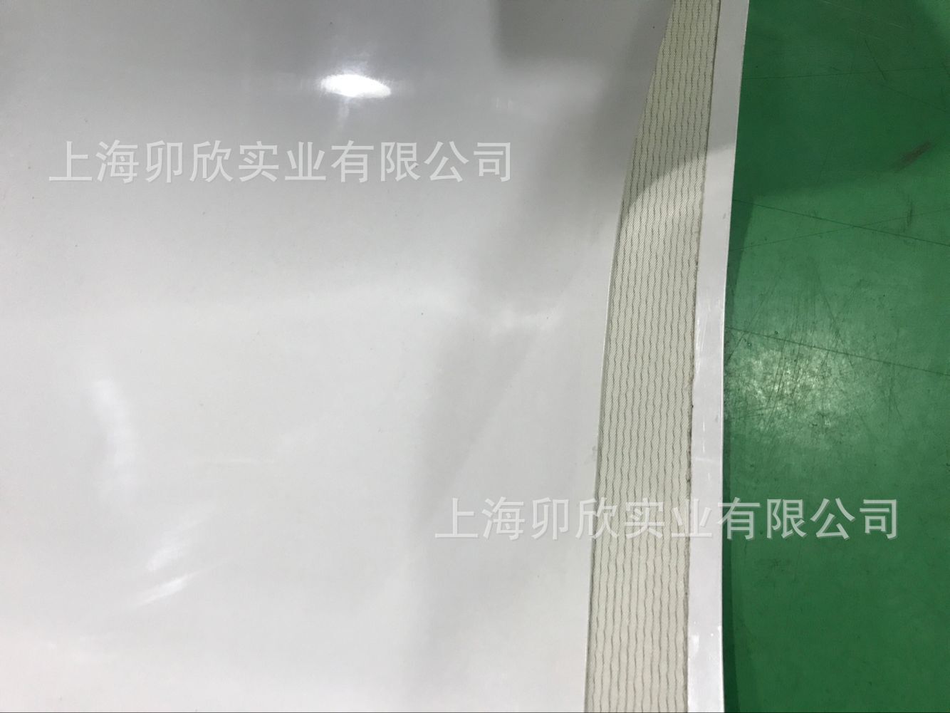 食品易洁带 聚氨酯防霉包边带 蓝色PU食品带