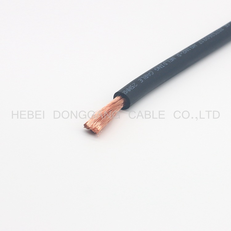 CE认证焊接电缆 电焊机线 焊把线 25平方电焊线