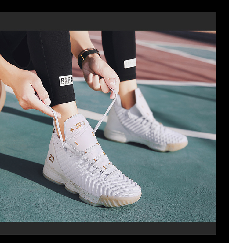 High-top basketball shoe 5