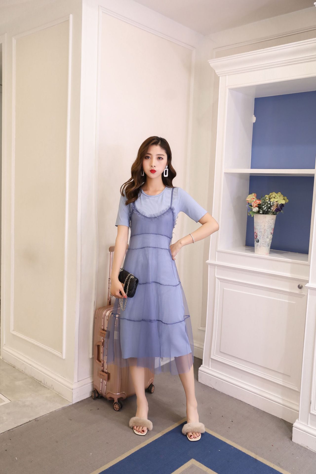 Costume femme en Coton - Ref 3335616 Image 8