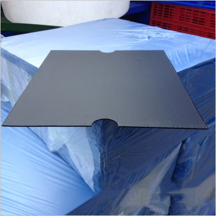 供应广州黄埔 PP塑胶万通板 黑色格子板 印刷中空板