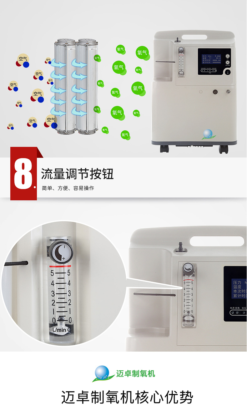 迈卓5升制氧机