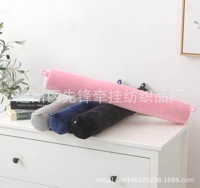 弯曲u型枕护颈慢回弹记忆棉随意弯折旅行午休脖子靠枕圆柱扭曲枕