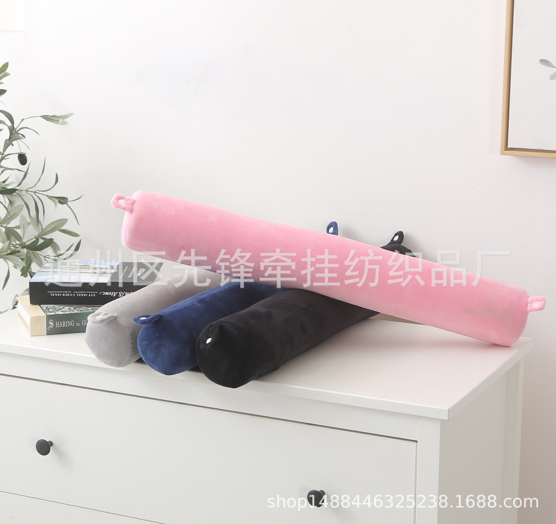 弯曲u型枕护颈慢回弹记忆棉随意弯折旅行午休脖子靠枕圆柱扭曲枕