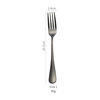 Cross -border 1010 stainless steel gold -plated knife and fork spoon Western dining sword fork restaurant tableware gift box set gift