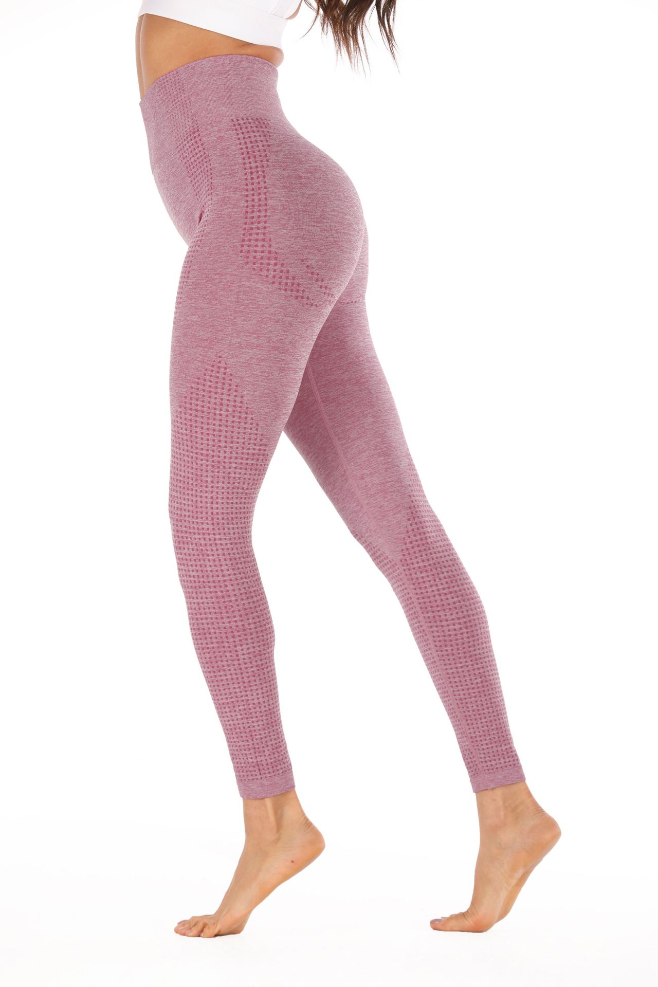 Hip-Lifting Seamless Yoga Pants NSNS12230