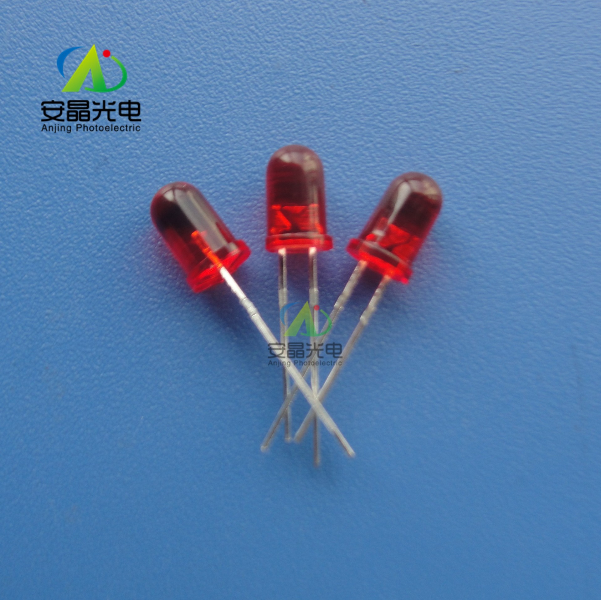 5mm高亮度 耐高温 红发红 白发红 红透红色LED发光二极管灯珠-阿里巴巴