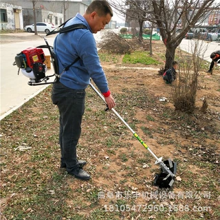 型号齐全背负式除草机 省时省力农田除草翻地机 便携式稻麦收割机