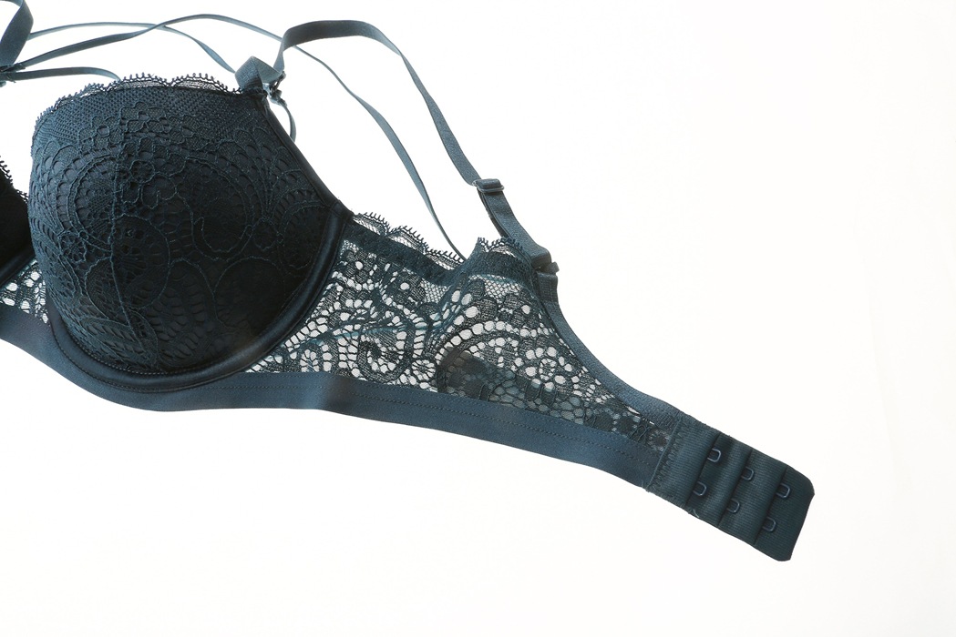 Pas de retour, pas de changement, ensemble de soutien-gorge froncé fin et épais, soutien-gorge en dentelle, sous-vêtements pour femmes_voghion.com