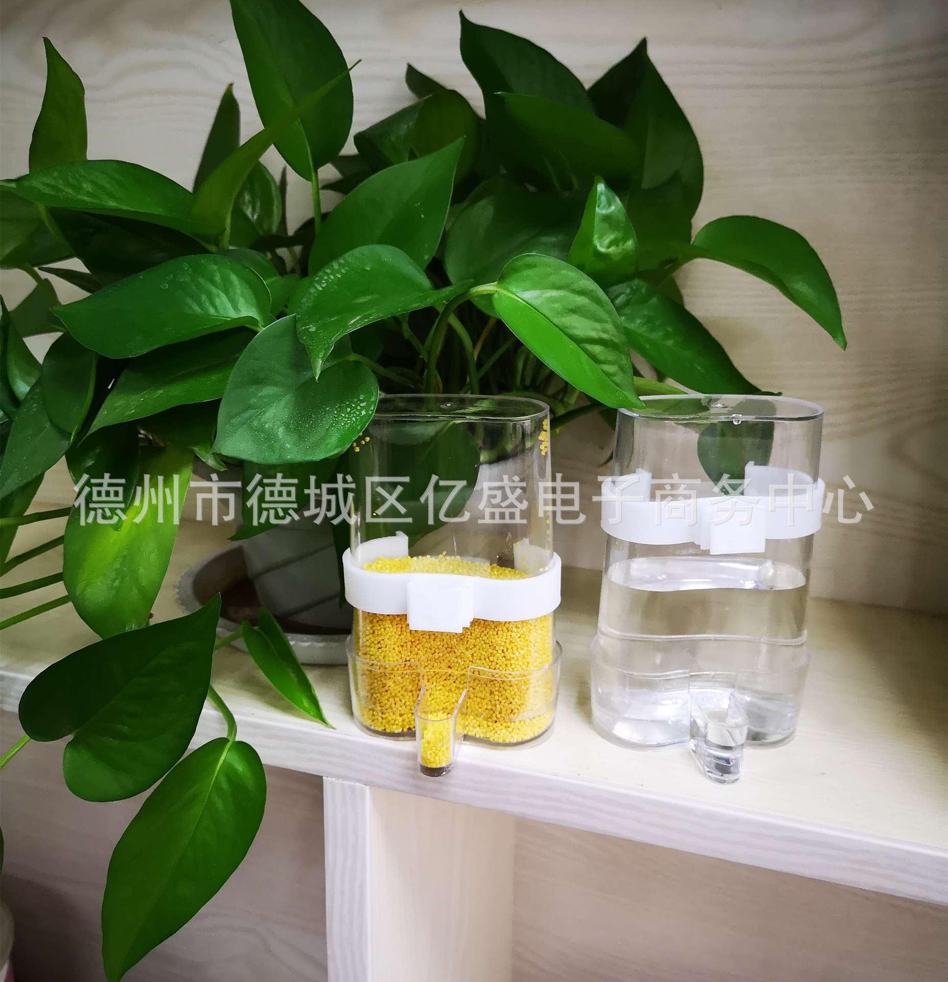 Bird's drinking water heater automatic feeding device feeds water and drinks water, a naphard parrot food box feeds bird cage accessories supplies 4
