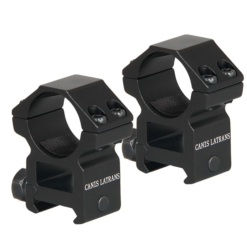 郊狼 25.4mm双排高宽激光瞄准器管夹支架电筒管夹支架配件