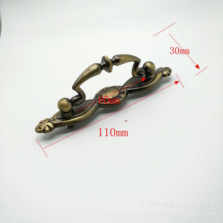 厂家供应鋅合金压铸家私复古提手 旅行箱高档手挽