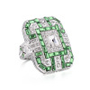 Accessory, ring with crystal, European style, wish, Amazon, ebay, with gem