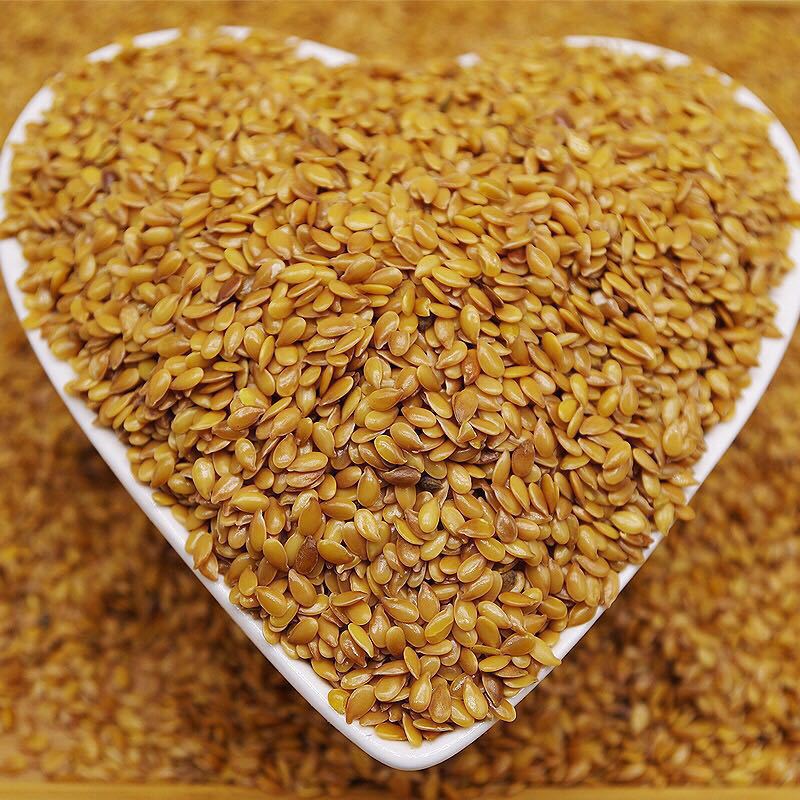 Low Temperature Baked Golden Flaxseed for Grinding Raw Flaxseed Material quality and texture