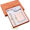 New mobile power set custom company logo data cable with charging treasure signature pen gift set