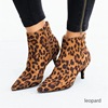Fashionable low boots pointy toe with zipper, suitable for import, 2021 collection, European style, plus size