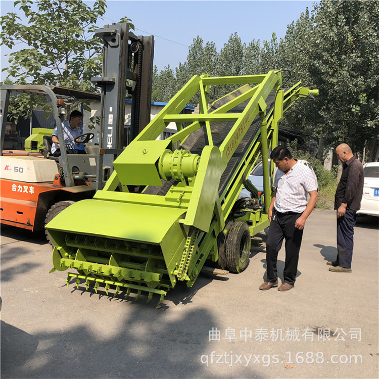 石家庄青贮取料机 液压升降高空扒草机