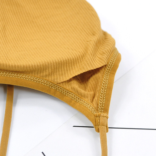 New Modal Cross Strap Bralette with Slim Straps, Anti-Slip for Girls, Beautiful Back Bralette, Student Wrap Bralette, Small T-Shirt Bra