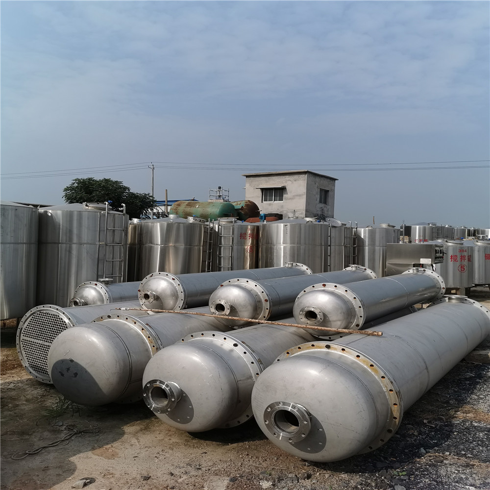 处理二手冷凝器 二手钛合金冷凝器 二手碳钢冷凝器