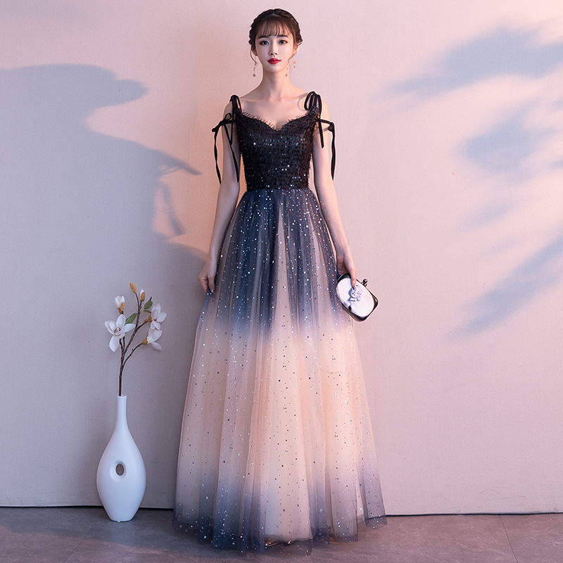 Spring evening dress