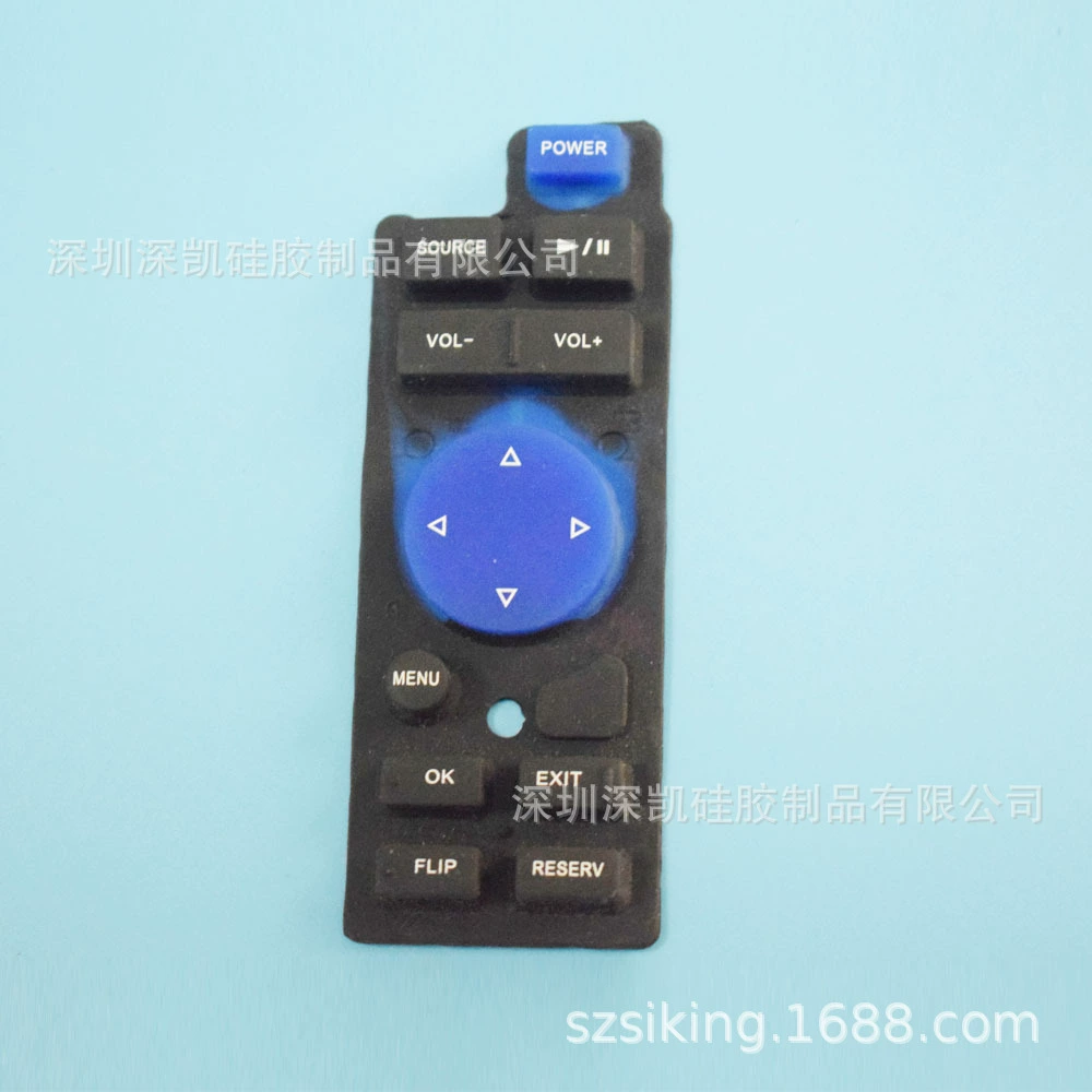 Rubber switch key, remote control, silicone silicone mold