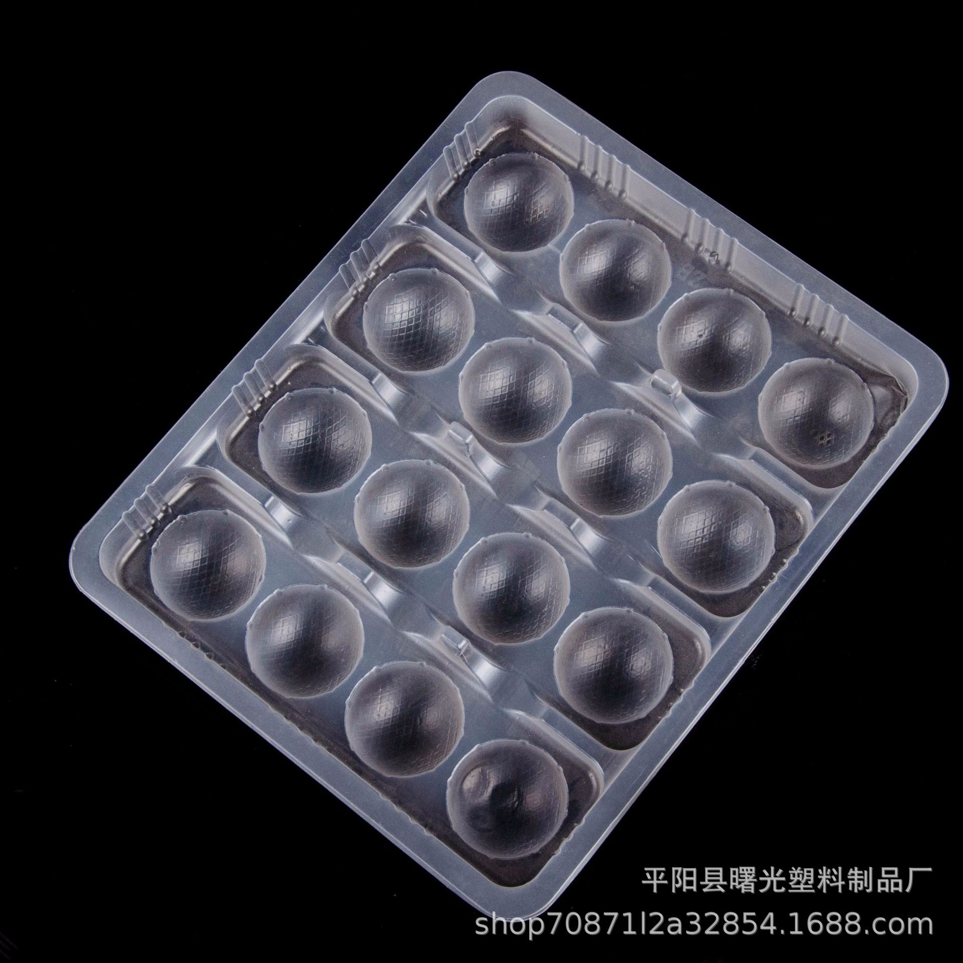 汤圆巧克力食品级吸塑包装内托 pp一次性塑料盒保护托盘定制批发