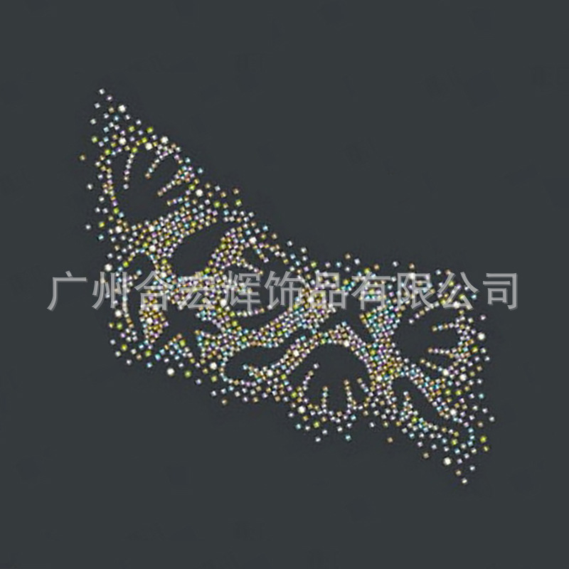 精致烫钻烫图批量高级定制适合T恤文化衫个性休闲服装烫钻图案|ms