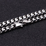 (Трансграничная торговля), аксессуар в стиле хип-хоп, золотое ожерелье из нержавеющей стали, европейский стиль