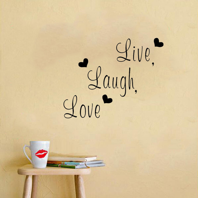 Hot-saling Love English Letter Proverbs Wall Stickers Wholesale display picture 4