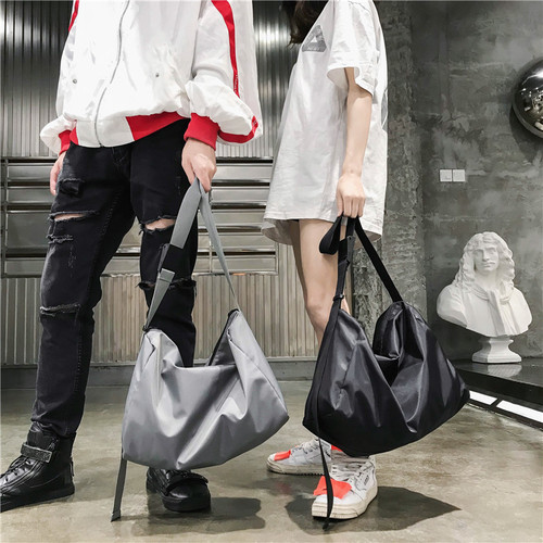 Fitness bag luggage bag yoga bag large capacity foldable short-distance women's travel bag men's sports bag logo
