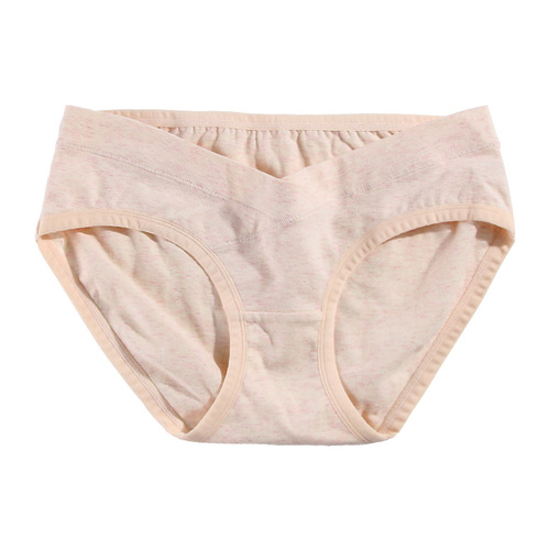Wato Pure Cotton Maternity Underwear Low Waist Pregnancy Comfort Breathable Seamless U-shaped Belly Protective Briefs for Women