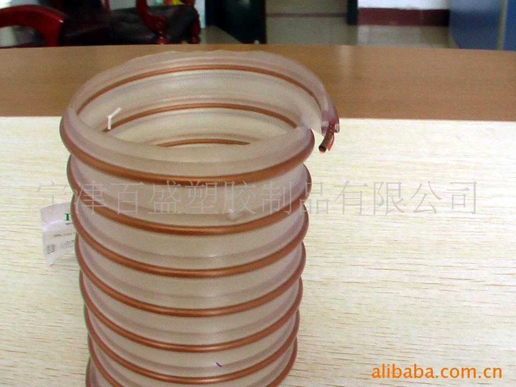 1寸食品级钢丝管pu输油输水管TPU材质