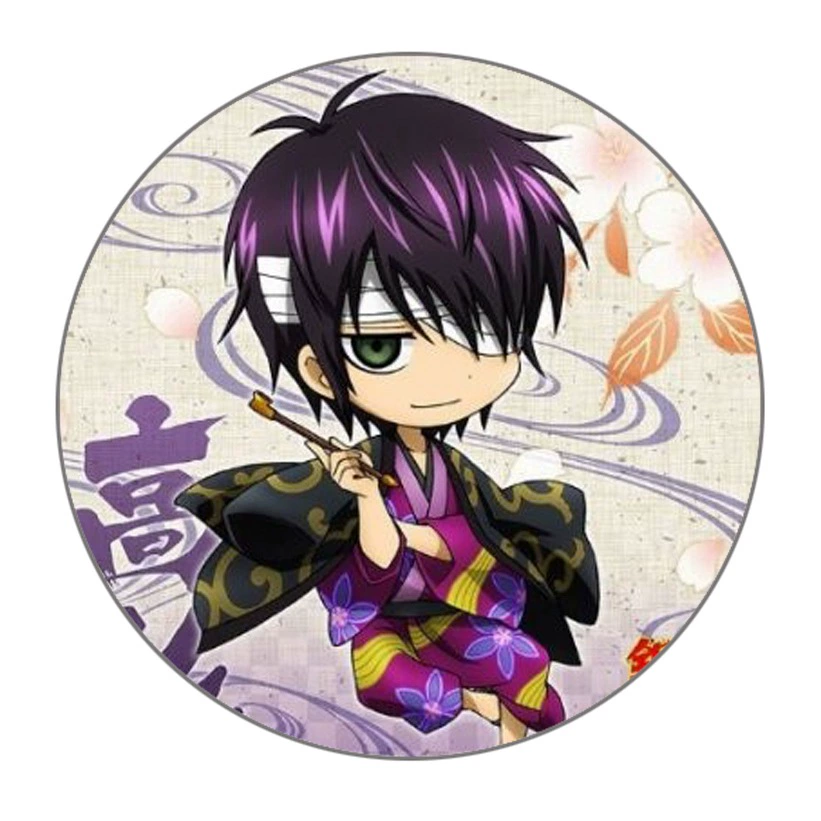 Аниме держатель для телефона, рамка Gintama, ленивый держатель, несколько вариантов, серебристый