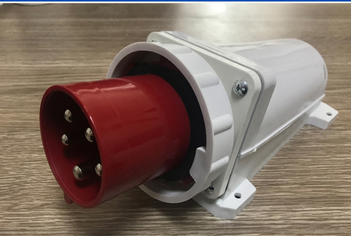 厂家直供IP67 防水工业插头插座反插 63A  125A  LX-535  LX-545