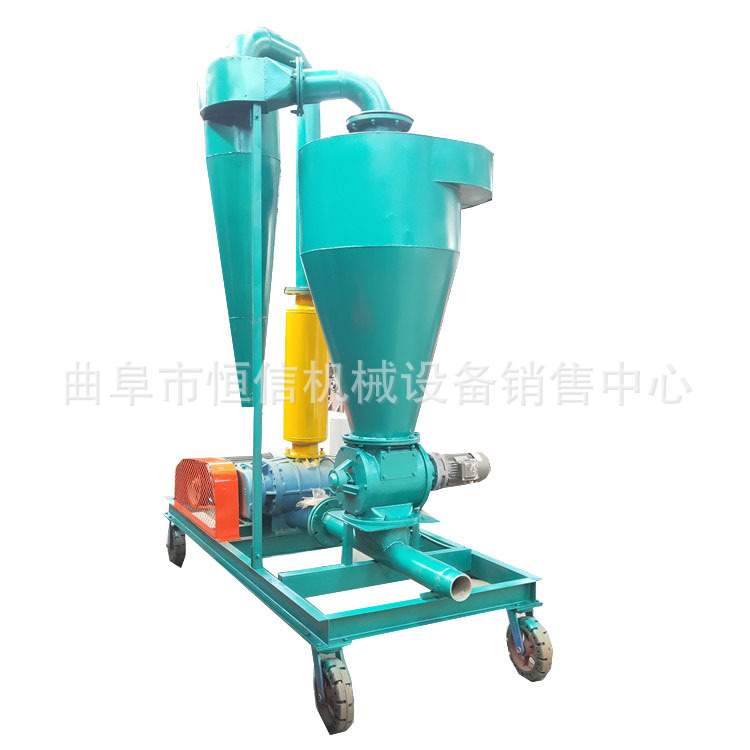 山西大型小型炉灰气力输送机设备高扬程建材粉料除尘型大型吸粮机