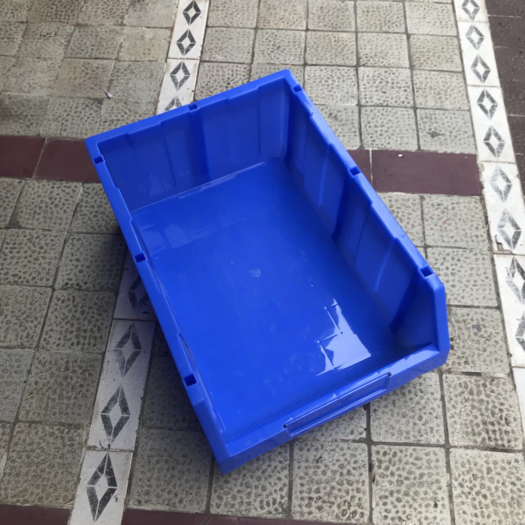 零件盒组合式组立式物料盒元件盒螺丝盒斜口式盒子