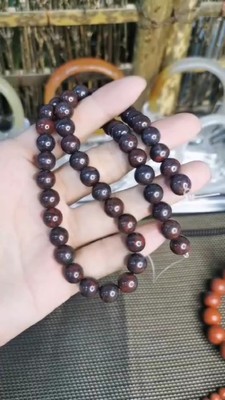 Xinjiang Meteorite Pure natural Earth&#39;s surface Loose bead 8mm