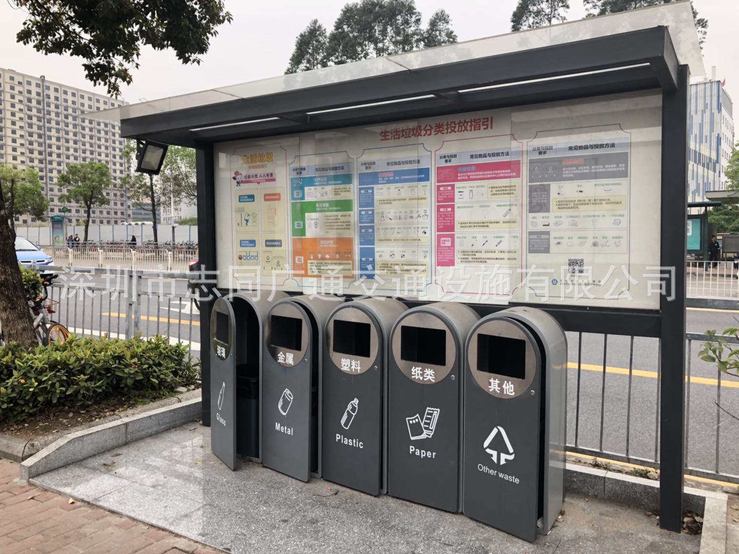 社区垃圾分类宣传栏  市政垃圾分类 街道学校垃圾分类宣传栏厂家