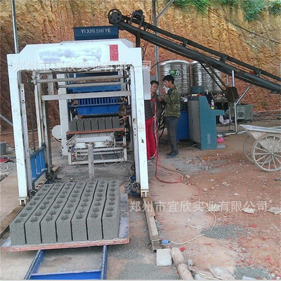 Panama, Jamaica YXQ8-15 Hydraulic pressure cement Brick hollow Block Brick machine equipment