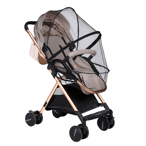 2020 New Baby Stroller Mosquito Net Universal Full Cover Folding Baby Cradle Enlarged Encrypted Zipper Tent Model